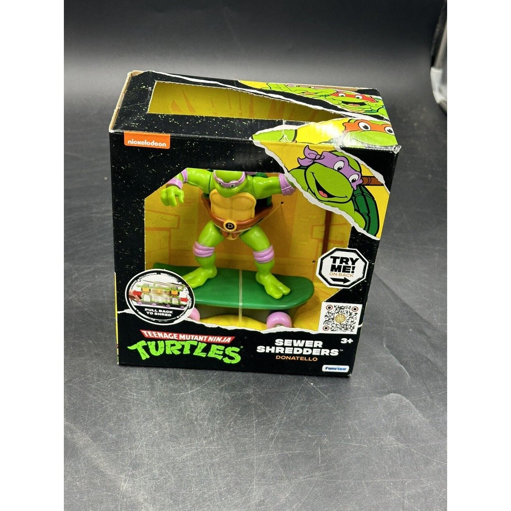 Teenage Mutant Ninja Turtles Donatello Sewer Shredders 2023 Pull Back To Shred